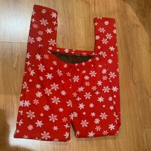 Just Cozy fleece lined PJ bottoms. Size M/L